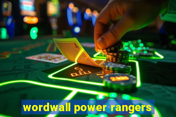 wordwall power rangers